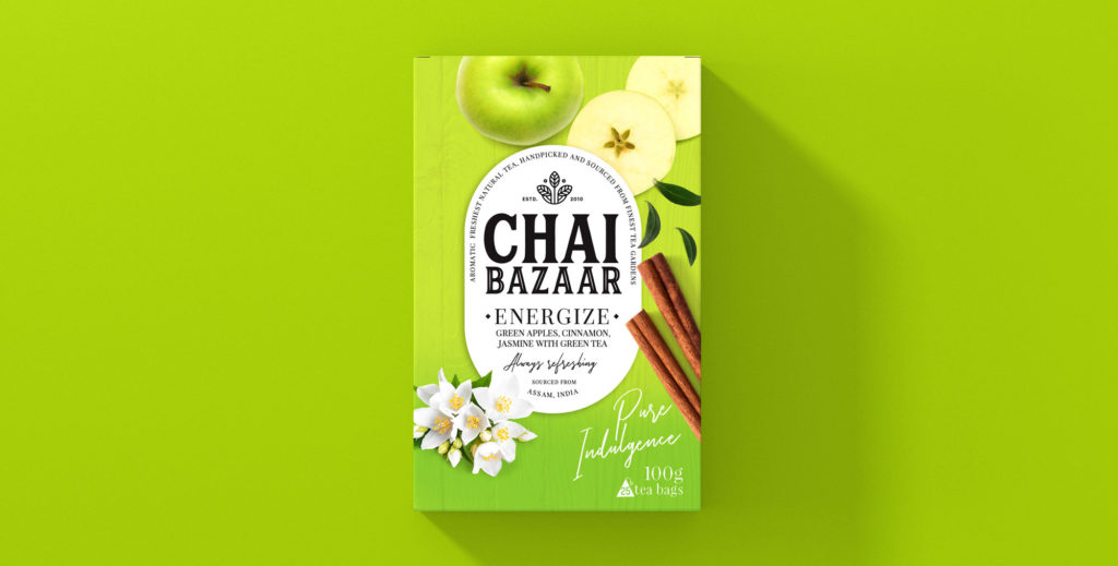 Tea Packaging Design India - Premium Tea Box | Green Tea Packet Design